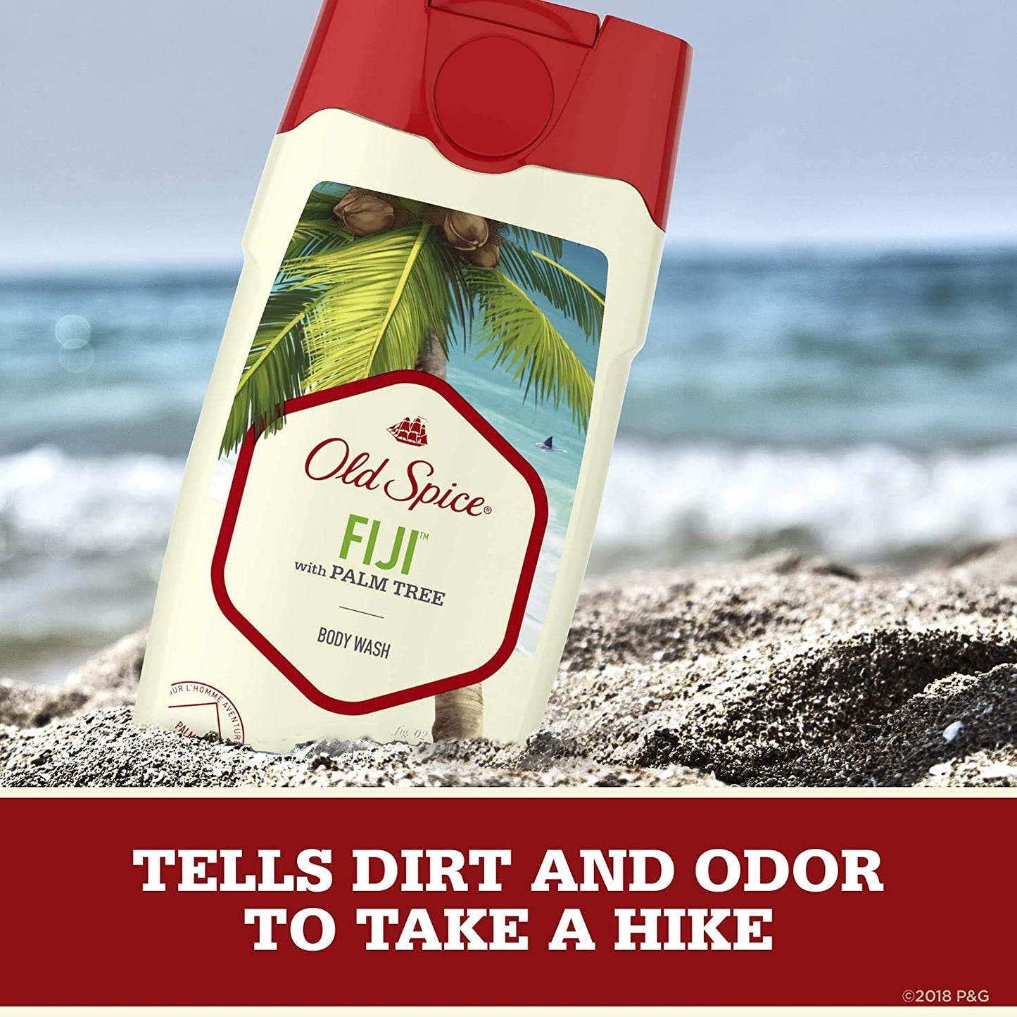 Old Spice Body Wash for Men Fiji With Palm Tree Scent Inspired By Nature, 25 Fl Oz Beauty & Personal Care Old Spice