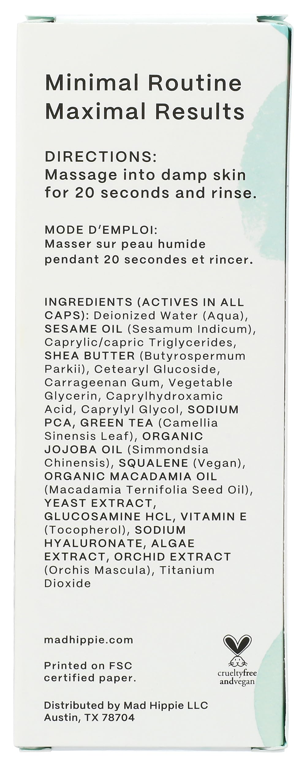 Mad Hippie Cleanser Unisex 4 oz Beauty & Personal Care Mad Hippie