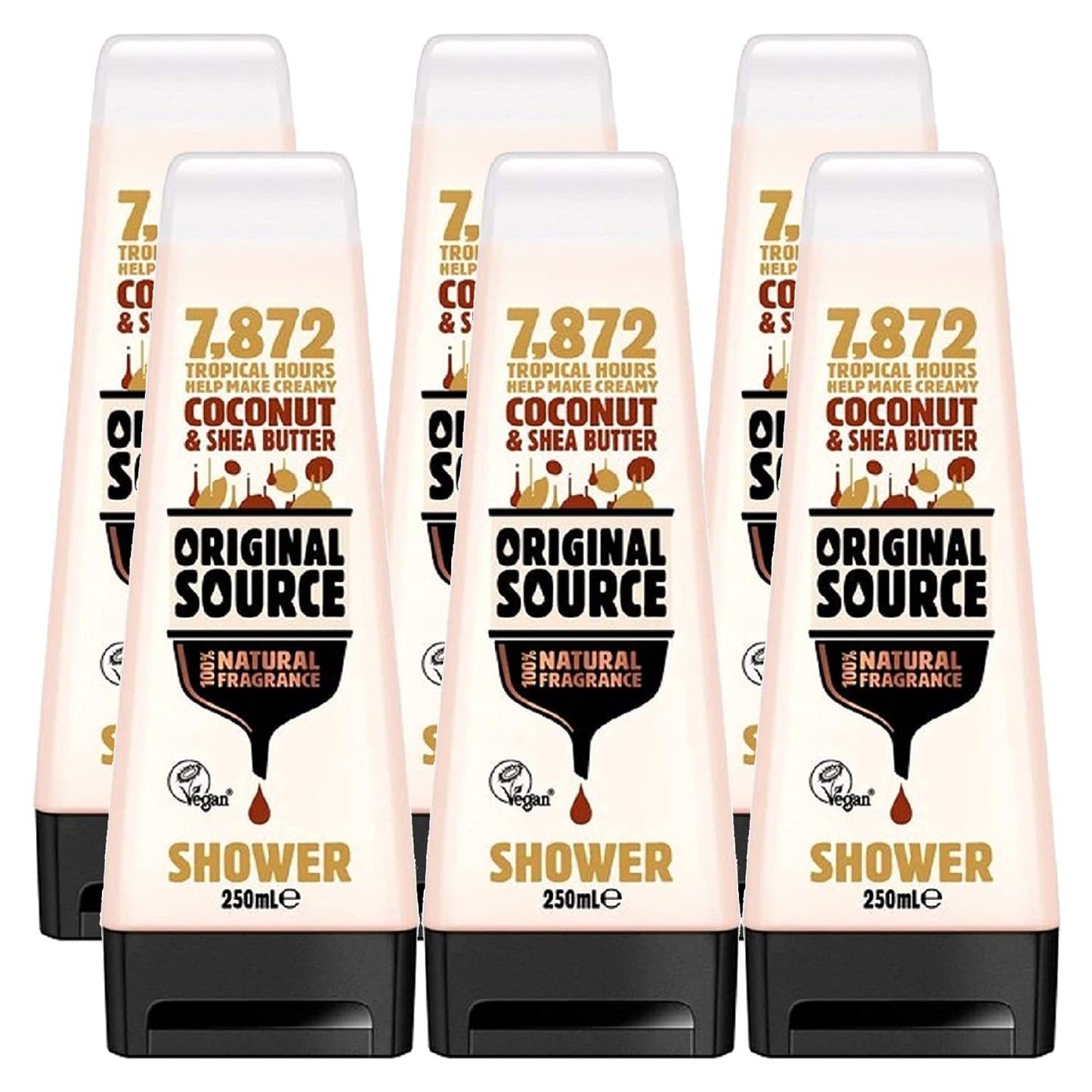 Original Source Moisturising Coconut & Shea Butter Shower Gel 250ml (PACK OF 6) Beauty & Personal Care ORIGINAL SOURCE