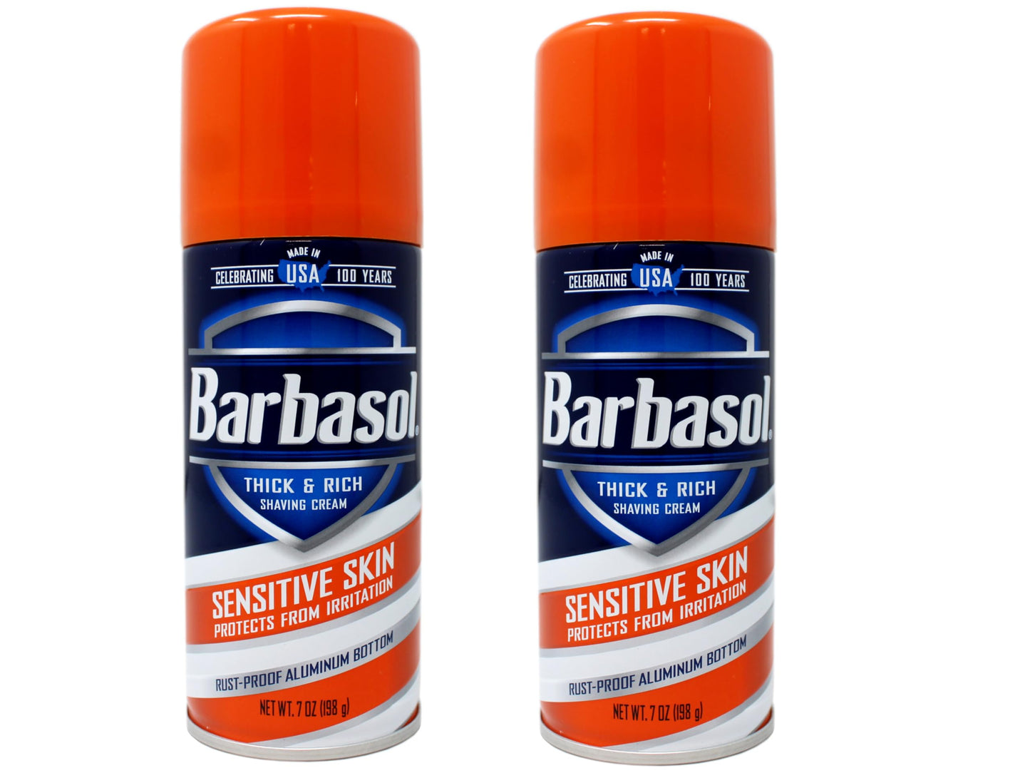 Barbasol Shave Cream 7 Ounce (Sensitive Skin, Pack of 2) Beauty and Personal Care Barbasol