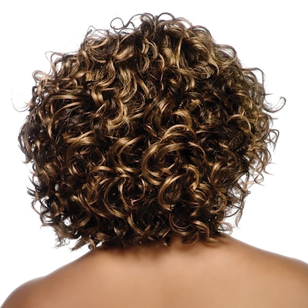 Vivica A. Fox HW370-V Synthetic Fiber, 3/4 Half Wig in Color 4
