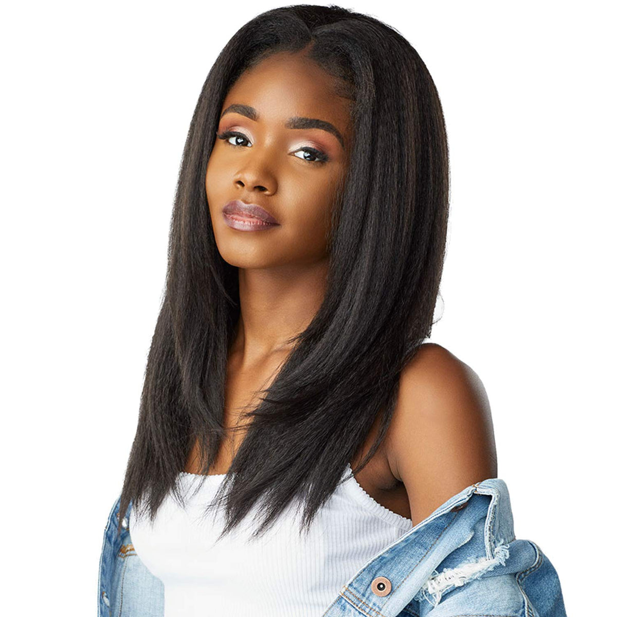 Sensationnel Curls Kinksandco Half Wig-Alpha Woman, 2 DARKBROWN