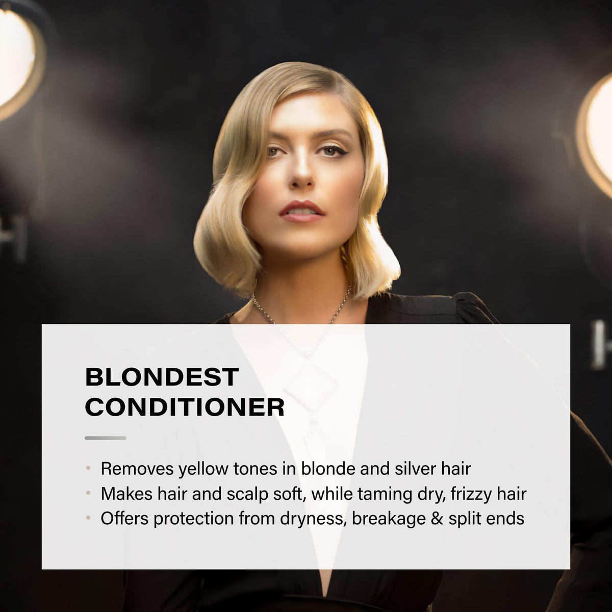 PETER COPPOLA Purple Conditioner For Blonde Hair - Neutralizes Brassy Tones In Blonde, Silver And White Hair - Hydrating Conditioner Mends And Adds