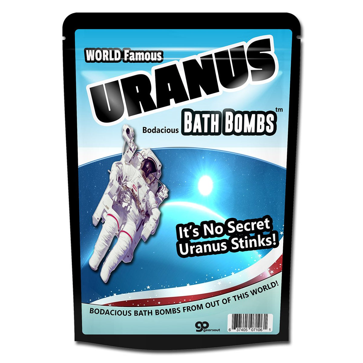 Uranus Bath Bombs XL Fizzers Funny Space Gags for Teen Boys Weird Gags for Men Uranus Jokes Stocking Stuffers for Friends Fun White Elephant Ideas… Beauty & Personal Care The Bodacious Bath Co.