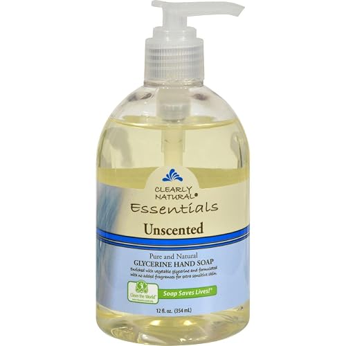 CLEARLY NATURAL LIQ SOAP W/PUMP,UNSCTD, 12 FZ Beauty & Personal Care Clearly Natural