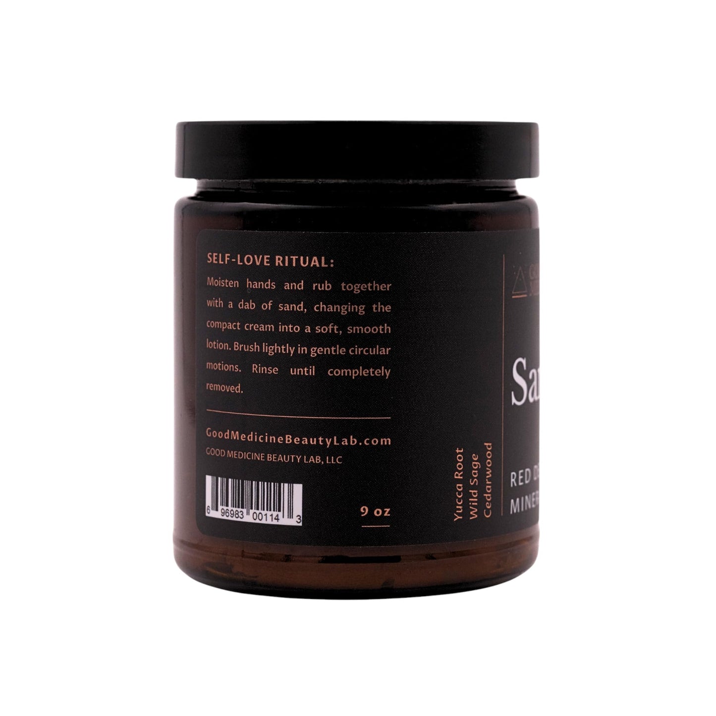 Sand Red Mineral Polish for Body & Face - Deep Exfoliator Scrub with Desert Mineral Sand - Natural Ingredients - Skincare for Women and Men (9 oz) Beauty & Personal Care GOOD MEDICINE INTUITIVE SKINCARE