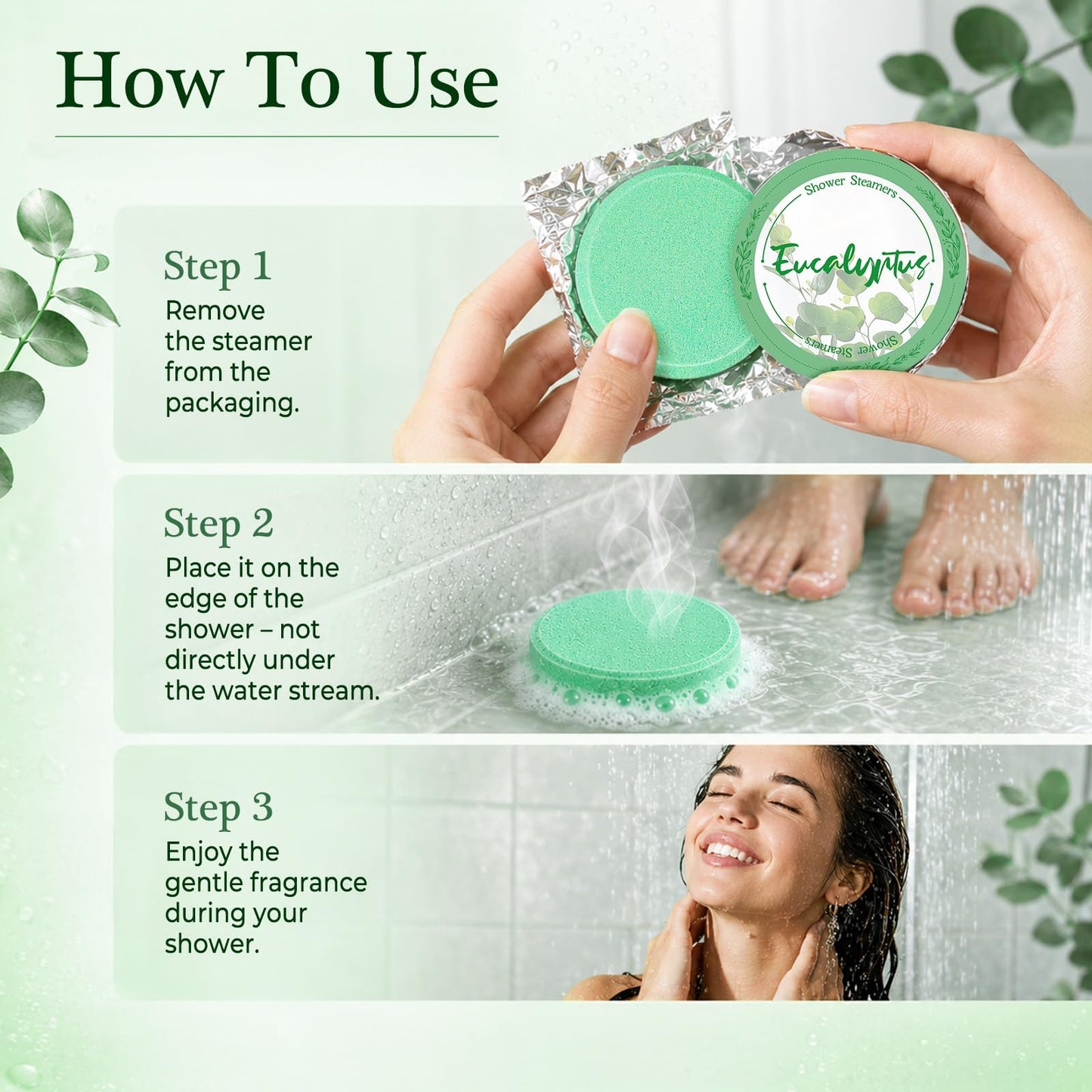 Shower Steamers Aromatherapy, Birthday Gifts for Women Mom Grandma Wife Sister Friend from Son Daughter, 8 Pcs Bath Bombs SPA Self Care Small Natural Beauty and Personal Care Linkax