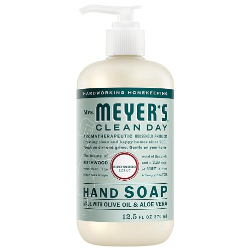 MRS. MEYER'S CLEAN DAY Hand Soap, Birchwood Scent, 12.5 Fl Oz Bottle Beauty & Personal Care Mrs. MEYER'S