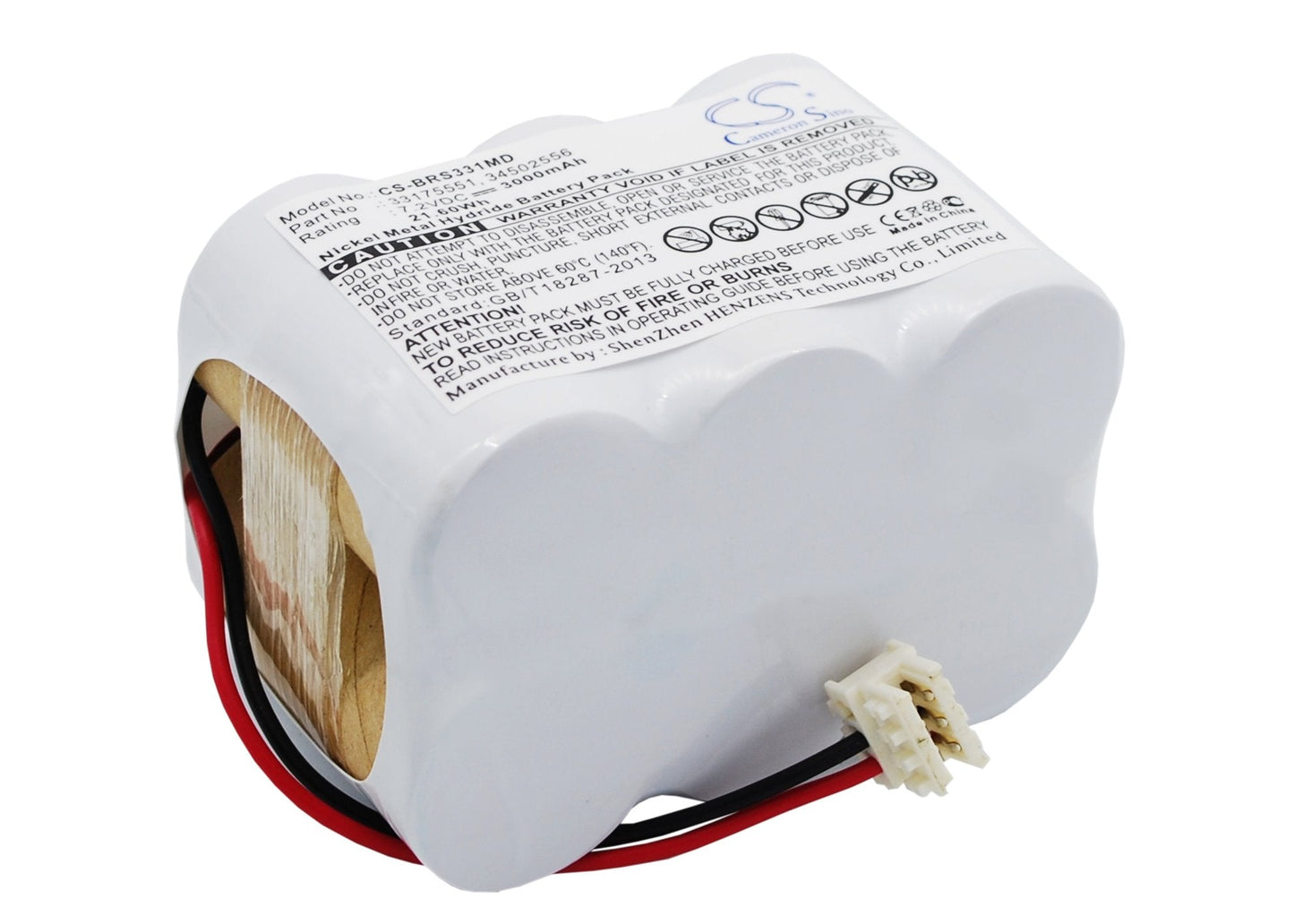 FITHOOD Battery Replacement for B.Braun Vista Basic Part NO 33175551, 34502556 Beauty and Personal Care FITHOOD