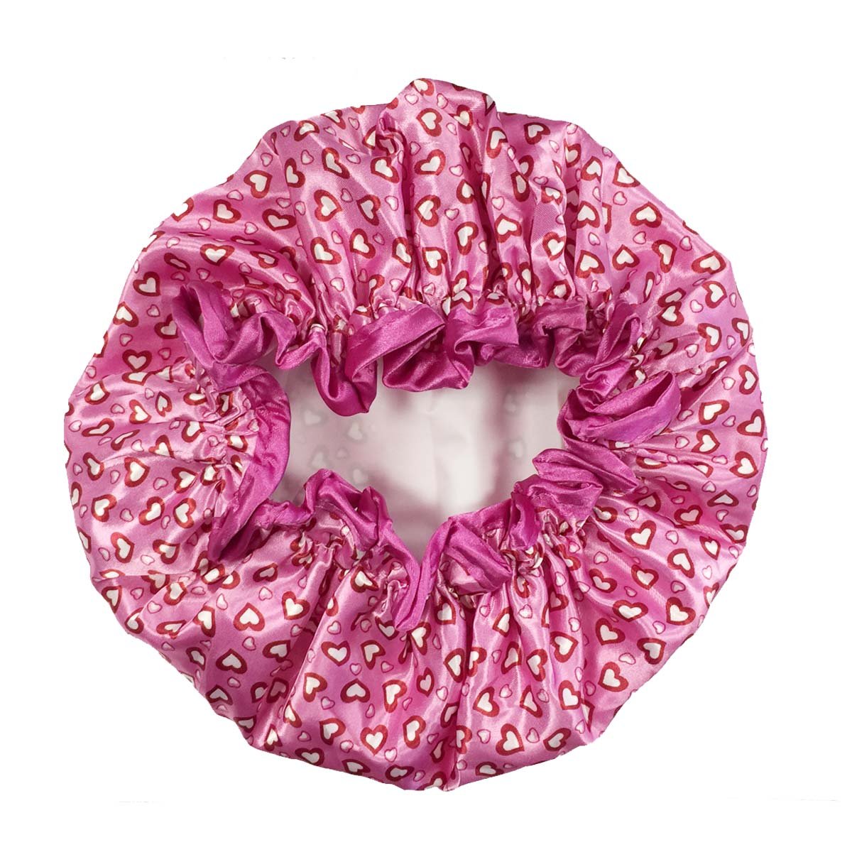 Wrapables Trendy Satin Shower Cap, Petite Hearts Beauty and Personal Care Wrapables