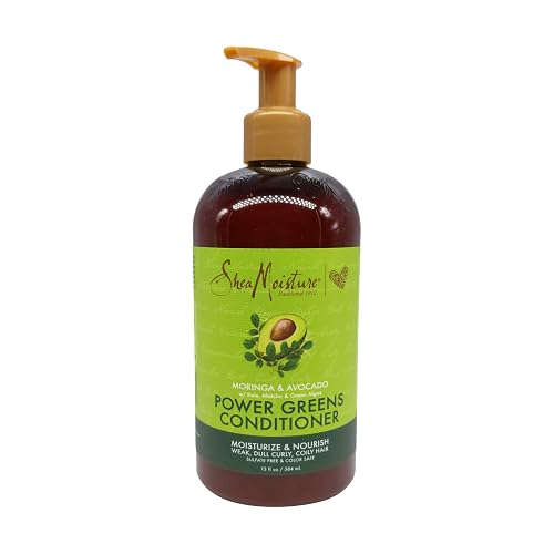 SheaMoisture Moringa Avocado Power Greens Conditioner, 13 FZ Beauty & Personal Care Shea Moisture