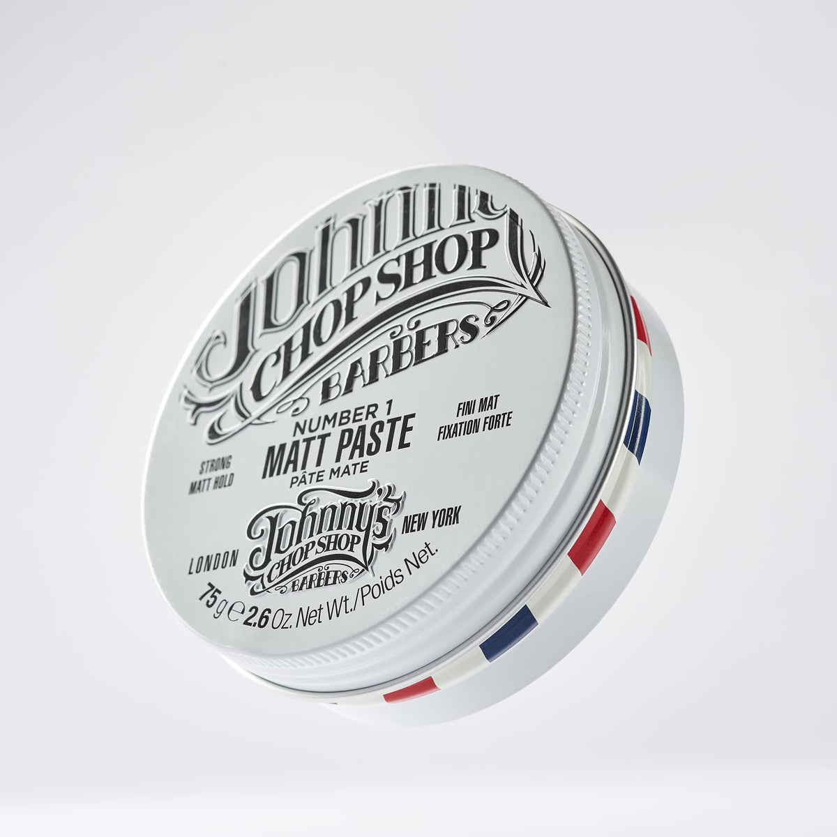 JOHNNY’S CHOP SHOP #1 Men's Hair Styling Matte Paste Pro-Quality Strong Hold, Lasting Texture, Natural Look Soybean Oil Protection & Hydration 2.6 oz Beauty & Personal Care Johnny's Chop Shop