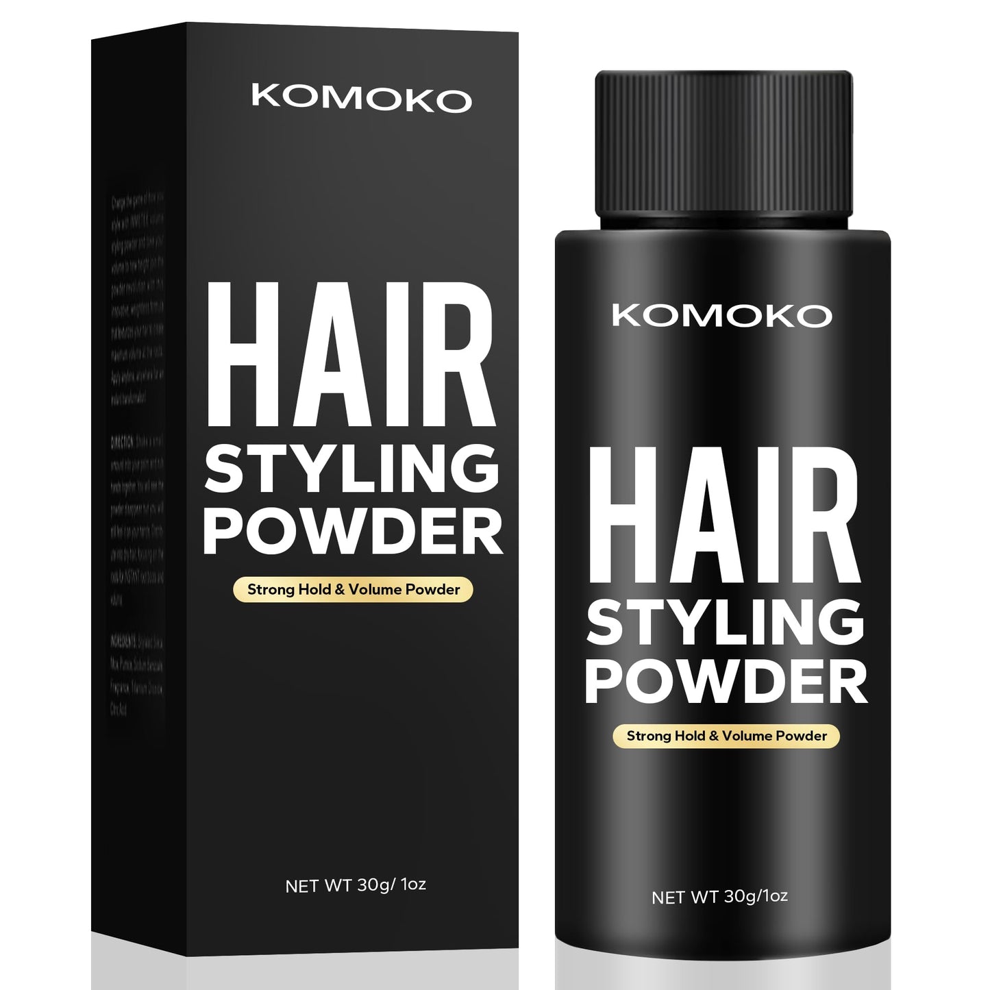 Komoko Hair Styling Powder for Men (0.7 oz) - Instantly Volumizing , Matte Finish Texture, for Strong Hold Natural Look Beauty & Personal Care Komoko