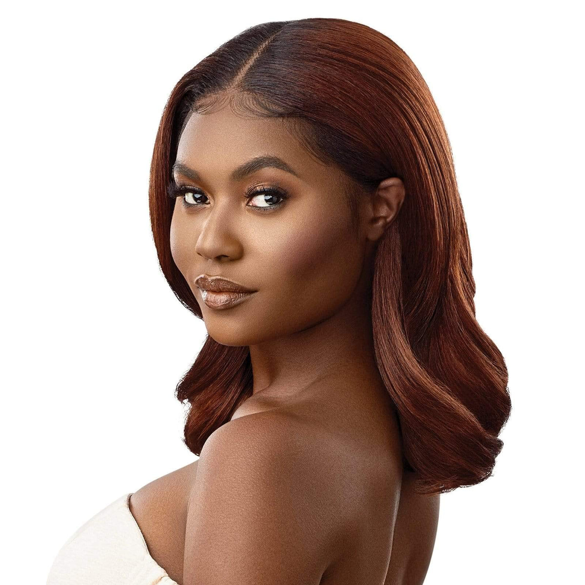 Outre Melted Hairline Lace Front Wig HD Transparent Lace Frontal Effect Hairline Redesigned Comfortfit Ear Contour JENNI (1)