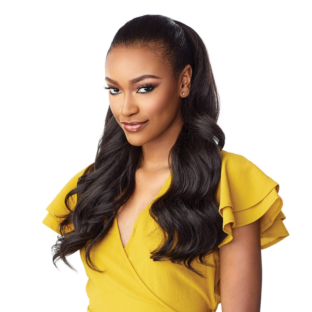 Sensationnel Instant Weave Half Wig-4, 2 DARKBROWN