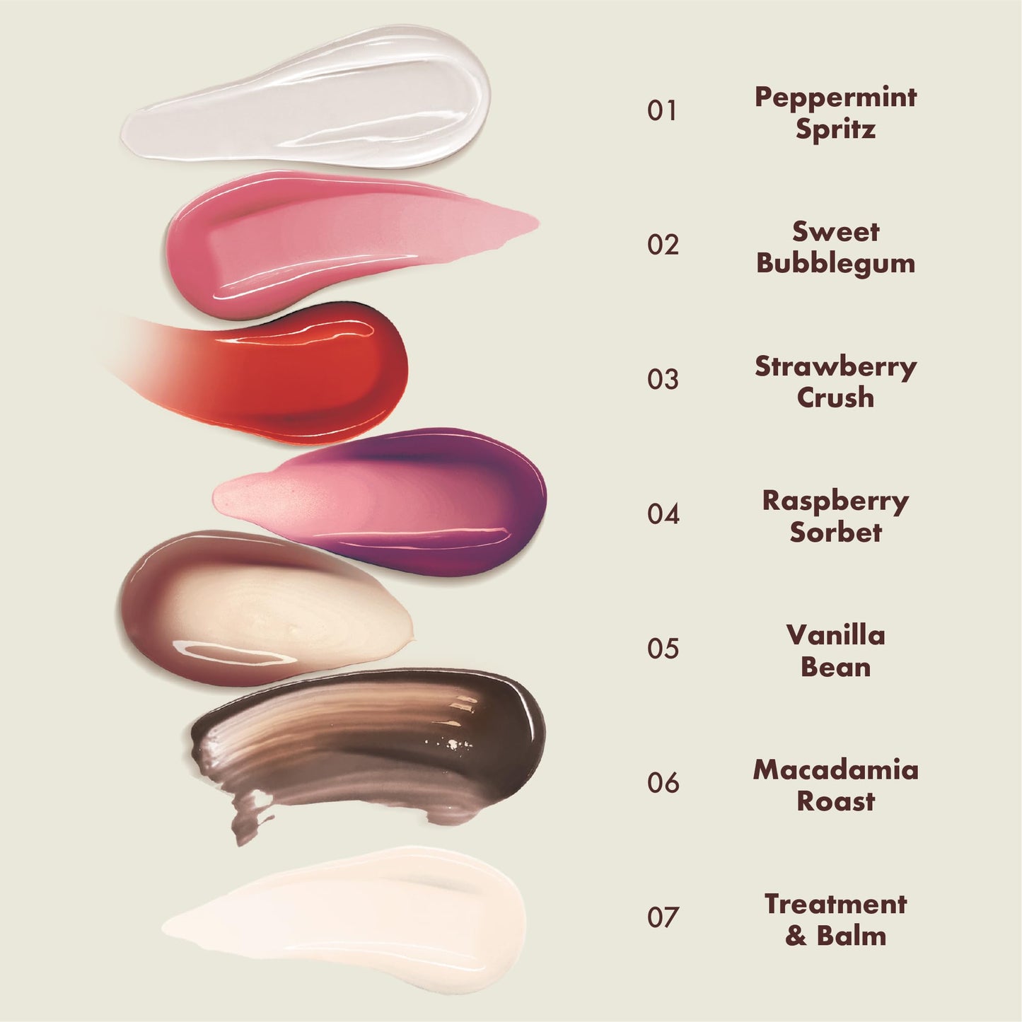 Absolute New York Gloss Slick Peptide Tinted Balm, Weightless and Non-Sticky, Soft Hydrated and Plump Lips (MLPT05 Vanilla Bean) Beauty & Personal Care Absolute New York