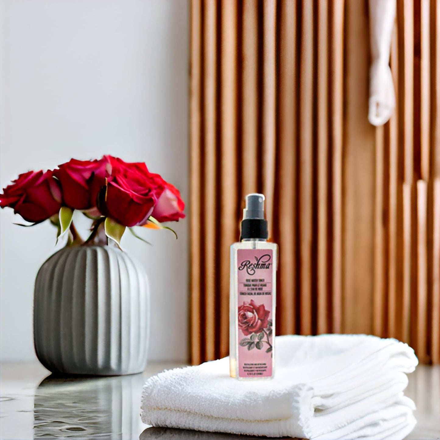 Reshma Beauty Rose Water Toner | Hydrating Mist for All Skin Types and Hair Types| Plant-Based Facial Toner |No Dye and Alcohol Free| for Daily Use Beauty & Personal Care Reshma Beauty