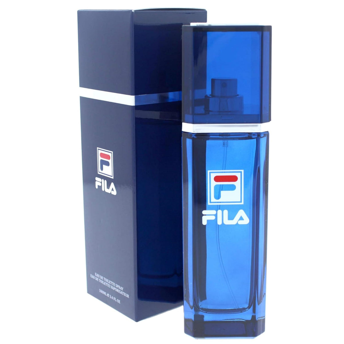 FILA Eau de Toilette - Cool, Clean Cologne for Men with Bergamot, Cardamom and Cedarwood - Long Lasting, Sporty Mens Cologne in Sleek Bottle - 3.4 oz