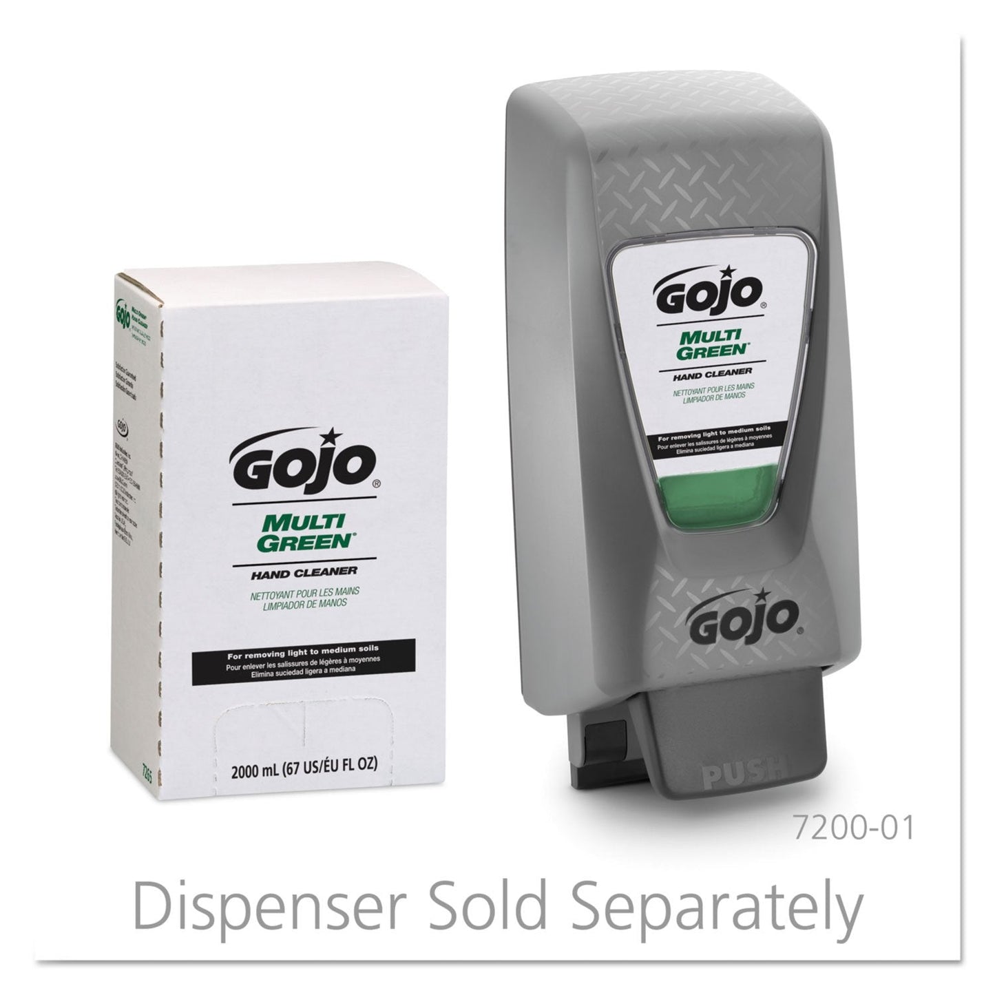 GOJO 2000 ml Liquid Hand Soap Dispenser Refill 7265-04 - 1 Each Beauty & Personal Care GOJO