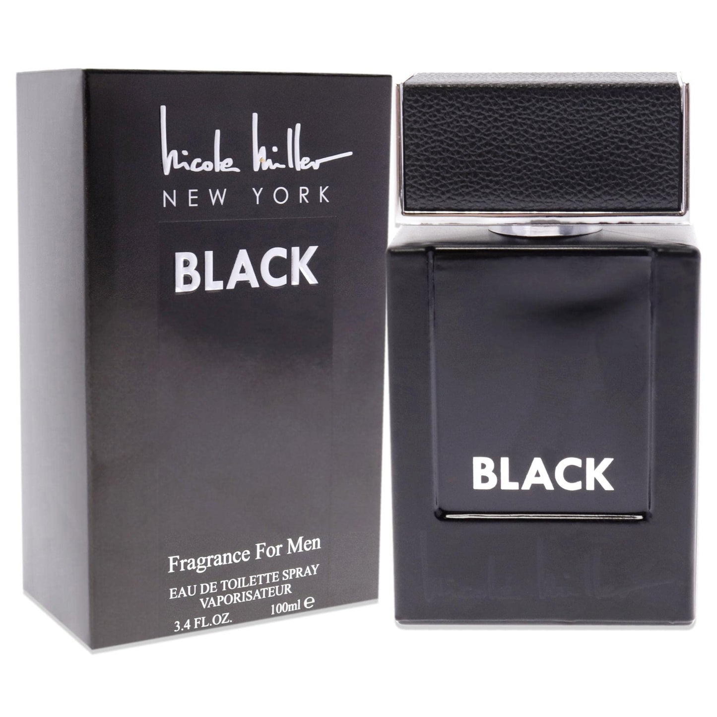 Nicole Miller Black Mens Eau De Toilette Spray 3.4 Oz Beauty & Personal Care Nicole Miller New York