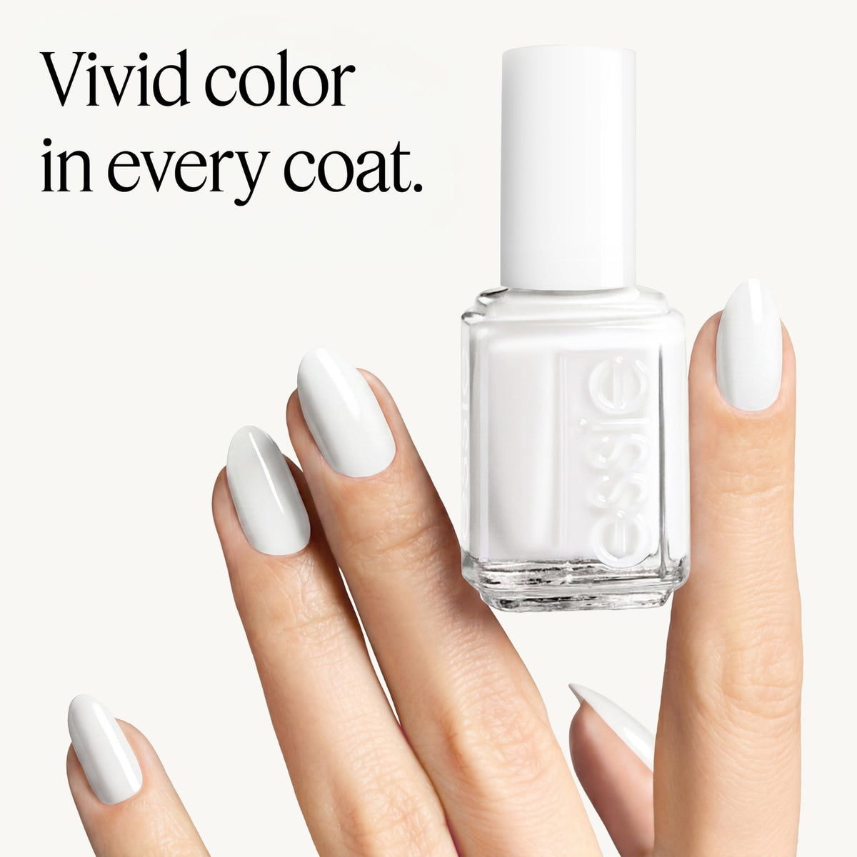essie Nail Polish, Salon-Quality Off-White Nail Polish, Vegan, Boatloads Of Love, 0.46 fl oz
