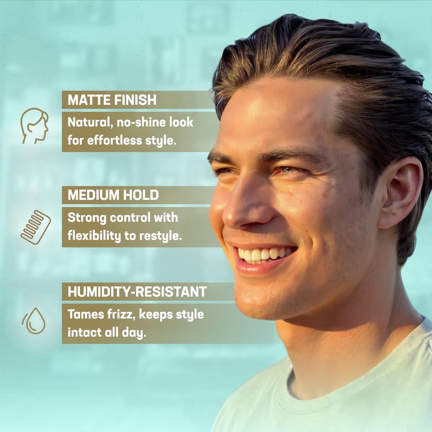 Uplift Provisions Company Styling Compound - Hair Clay Pomade with a Natural, Matte Finish and Medium Hold - Versatile Styling Clay for Men or Women 3 Beauty & Personal Care Uplift Provisions Company