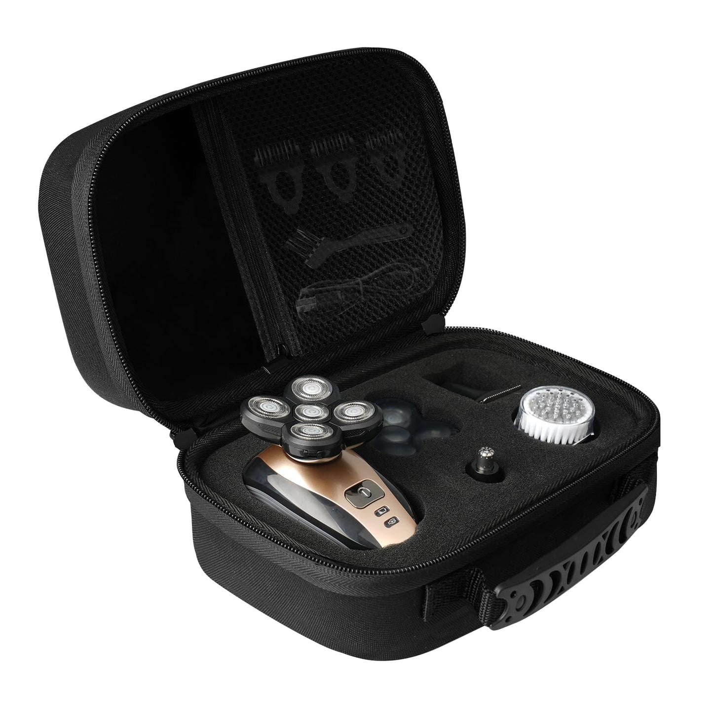 sarlar Travel Case Compatible with Freebird FlexSeries Shaver - Protective Carrying Storage Bag for Freebird Electric Head Hair Shaving Kit Beauty and Personal Care sarlar