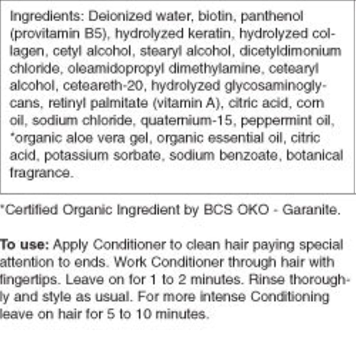 Mill Creek Biotin Conditioner, 16 Fluid Ounce