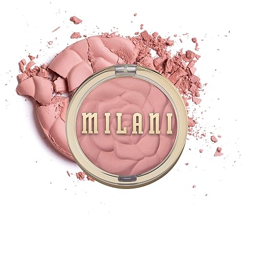 Milani Rose Blush, Powder Blush for Cheeks, Cruelty Free Makeup - Shape, Contour & Highlight Face for a Natural Matte Finish -Romantic Rose Beauty & Personal Care Milani