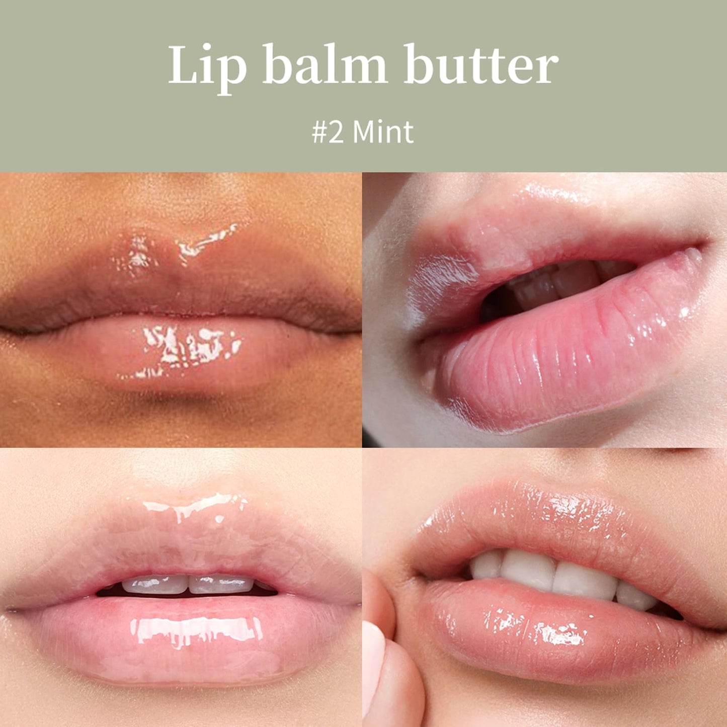 URQT 4PCS Summer Special Lip Butter Balm, Hydrating, Nourishing & Softening Lip Care with Natural Oils & Fruit Extracts, Long-Lasting Moisture Beauty and Personal Care URQT