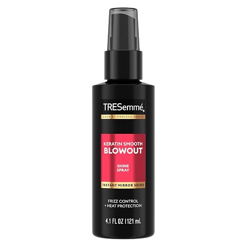 TRESemmé Silky Shine Spray Keratin Smooth for Heat Activated Sleek & Shine, Weightless, 4.1 Fl Oz Beauty & Personal Care TRESemmé