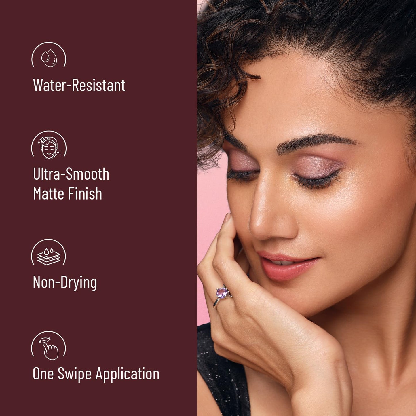 Swiss Beauty Pure Matte Lipstick - 207 Raspberry Beauty & Personal Care SWISS BEAUTY