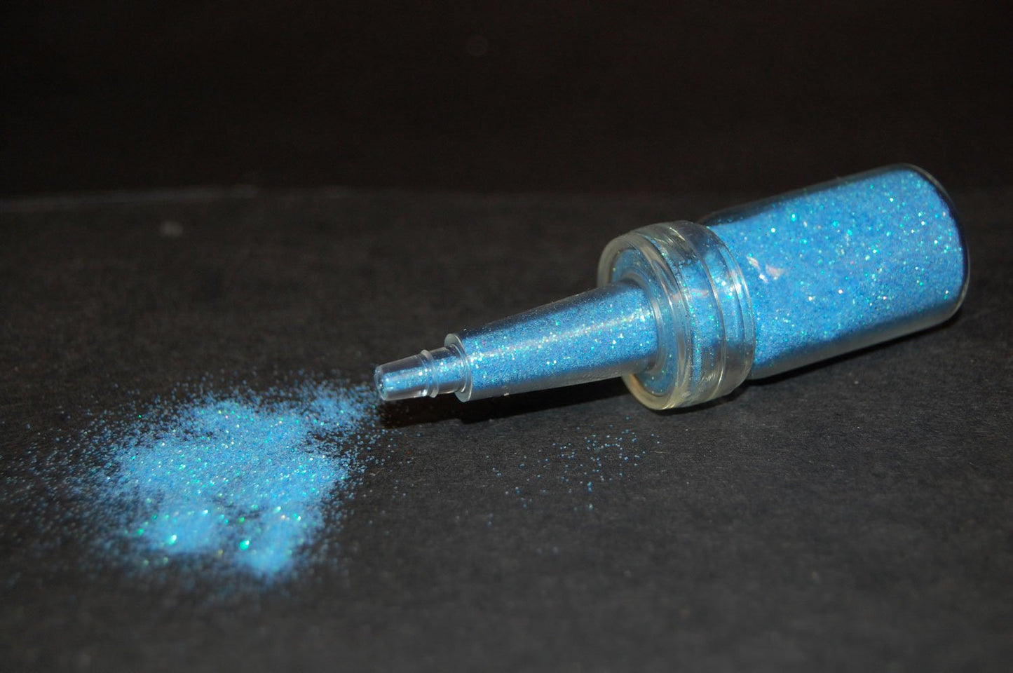 UV Blacklight Reactive Cosmetic Face & Body Glitter Powder (10 Gram Jars) (UV Neon Blue) Beauty & Personal Care DIRECTGLOW LLC