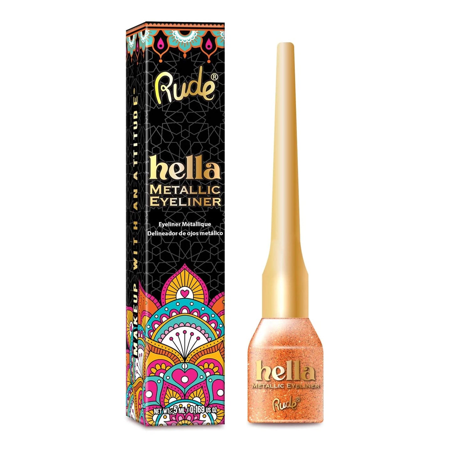 RUDE Hella Metallic Eyeliner Beauty & Personal Care RUDE