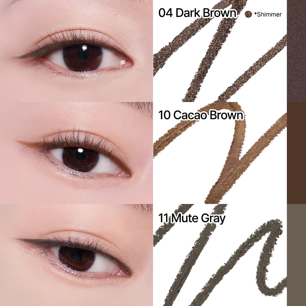CLIO Sharp So Simple Waterproof Pencil Liner, 2mm Ultra-Slim Thin Precision Tip, Tug Free Glide, Smudge Proof Long Wear Formula, Safe for Sensitive Beauty and Personal Care CLIO PROFESSIONAL