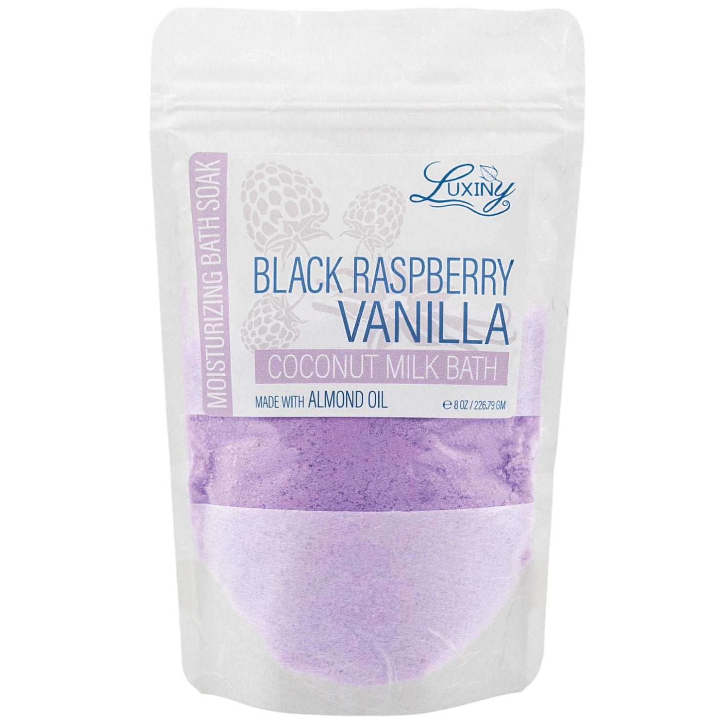 Luxiny Vegan Milk Bath Soak Made with Moisturizing Coconut Milk Powder & Sweet Almond Oil for a Bath Bomb Dust Soothing Fizz & Relaxing Soak, 8 oz.… Beauty & Personal Care Luxiny