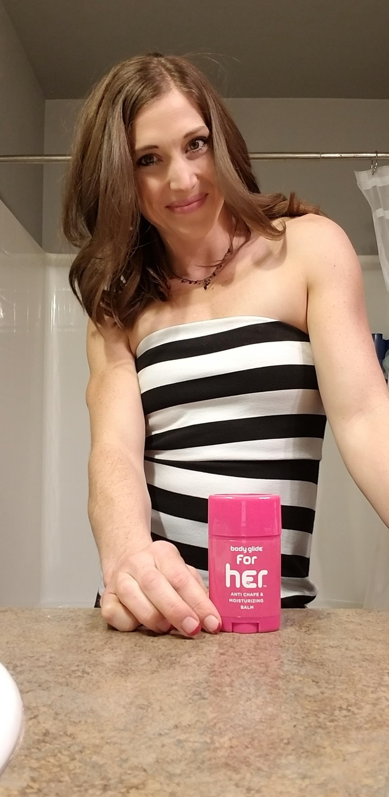 Body Glide For Her Anti Chafe Balm - Chafing stick with added emollients - Great for dry, sensitive skin and/or sensitive areas - Use on chest, bra Beauty and Personal Care BodyGlide
