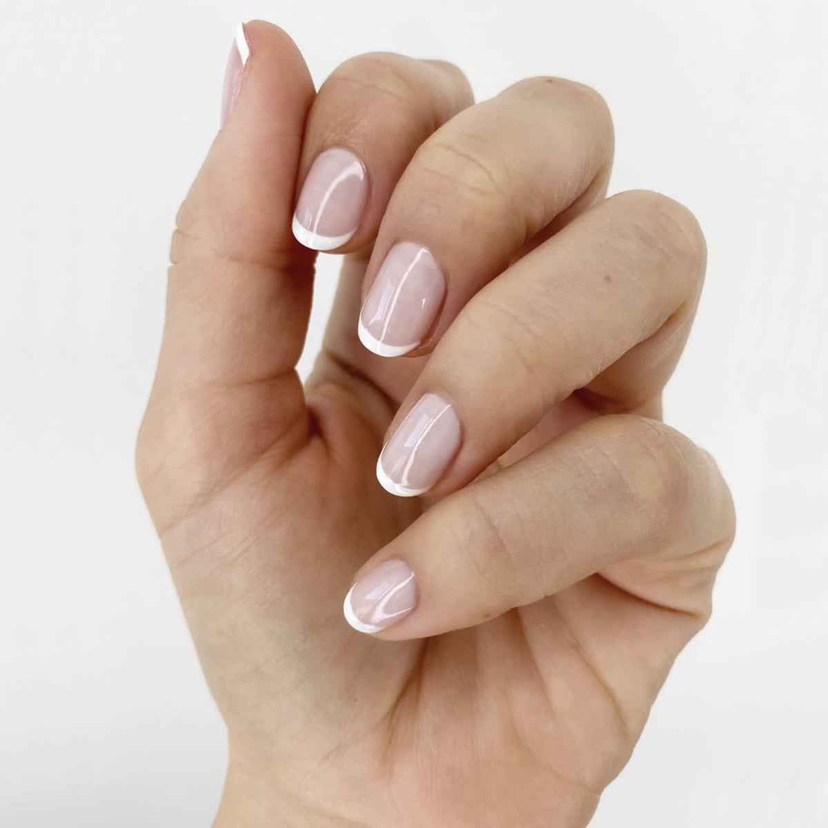 essie nail polish, Ballet French Manicure Kit, a sheer pink and a white nail polish, 8-free vegan, 1 kit