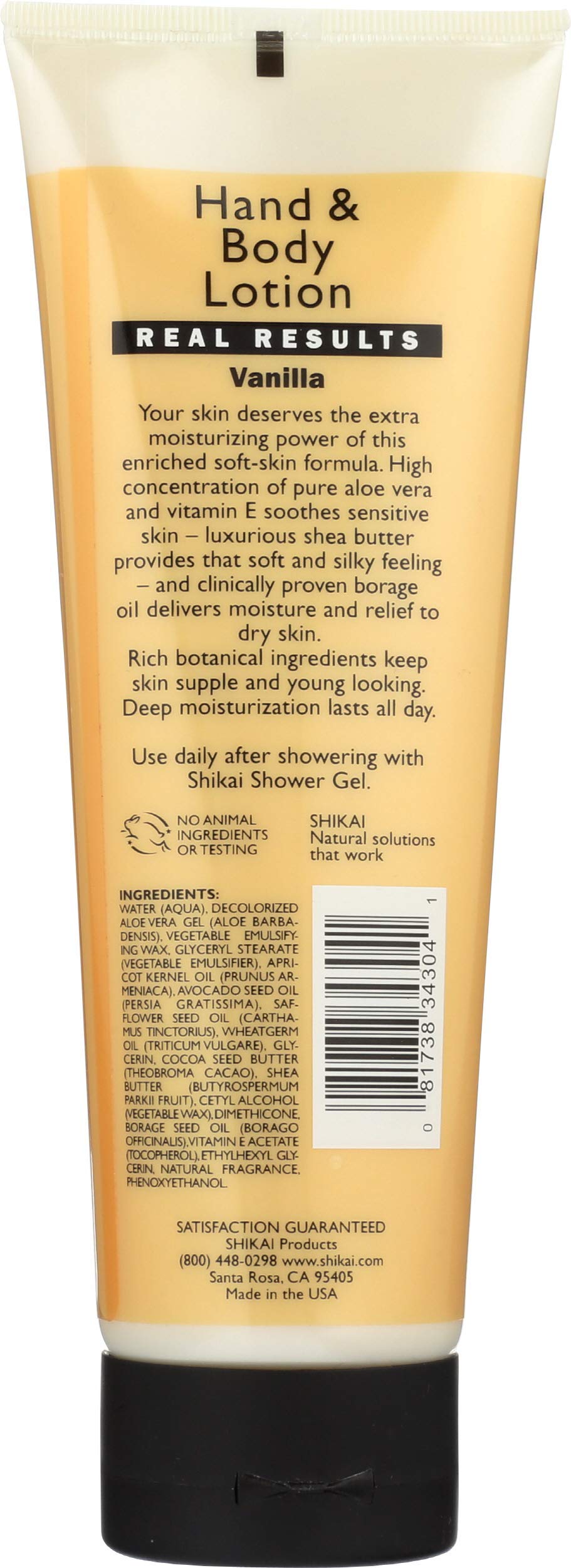 Shikai Lotion Hnd&Bdy Vanilla