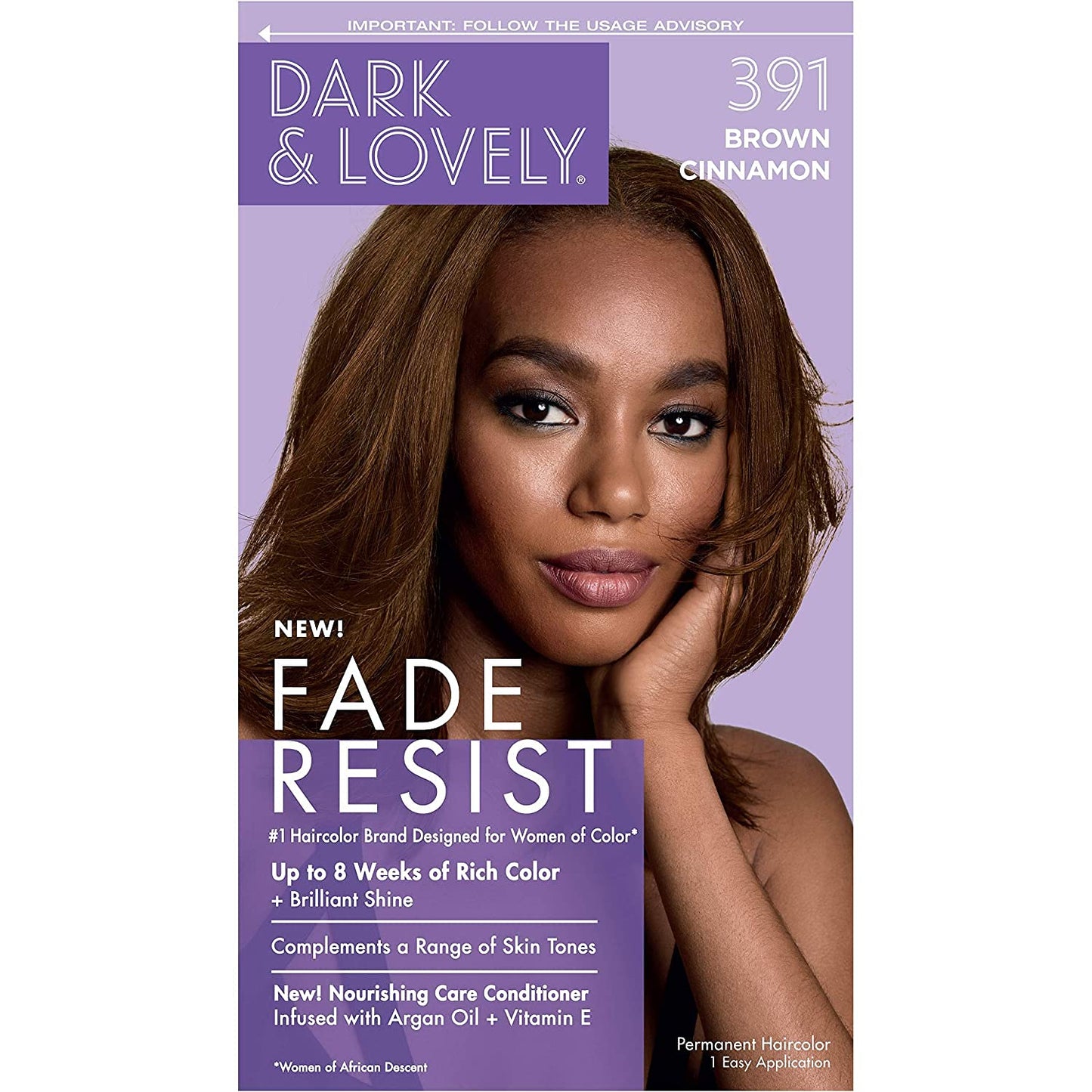 Dark & Lovely Color #391 Brown Cinnamon (Pack of 6) Beauty & Personal Care Dark & Lovely