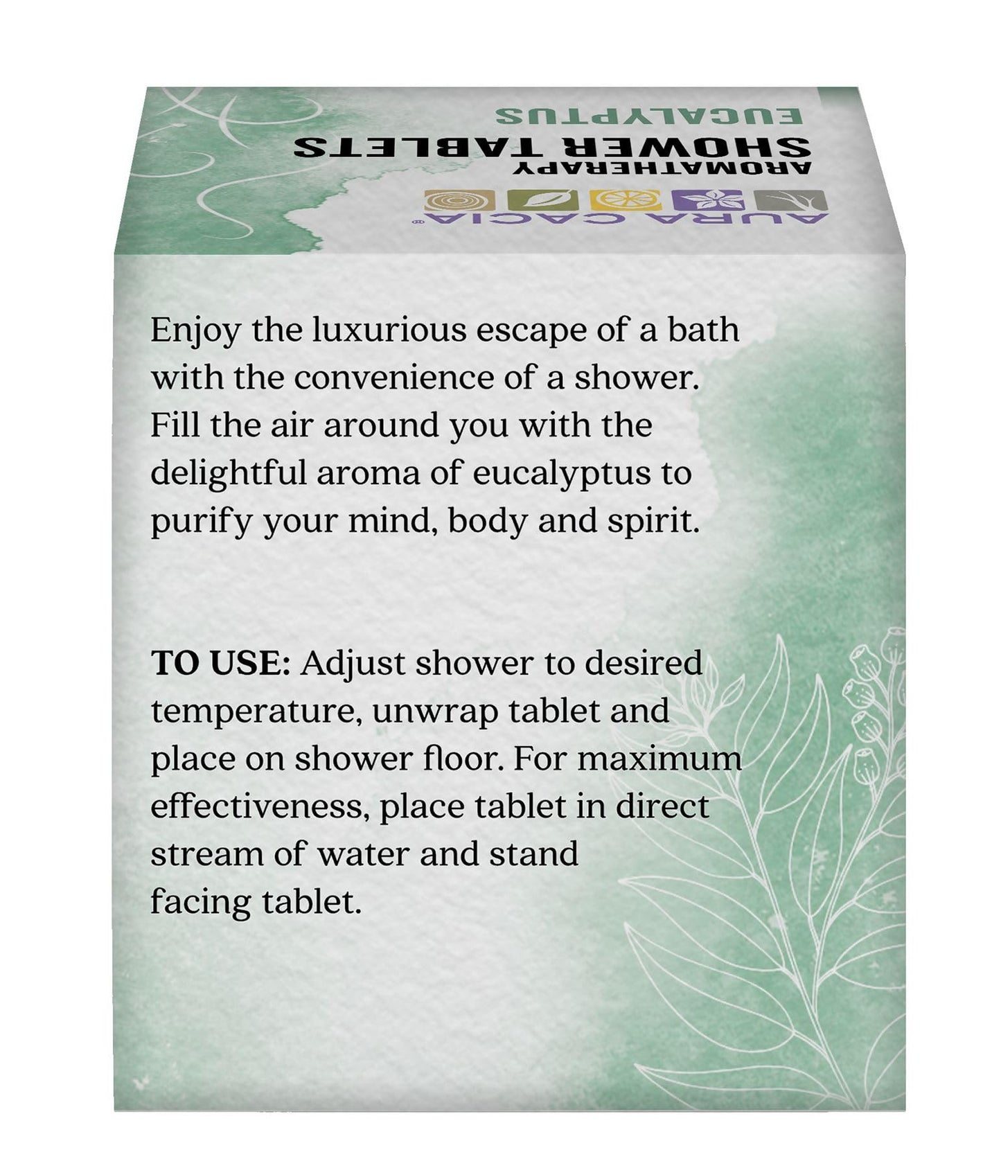 Aura Cacia Purifying Aromatherapy Shower Tablets Eucalyptus - 3 Tablets Beauty and Personal Care Aura Cacia