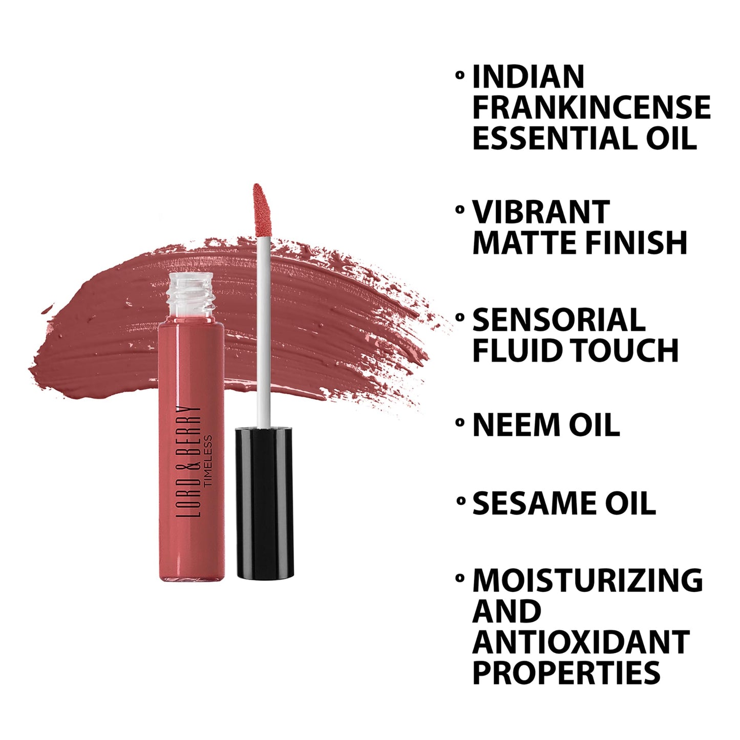 Lord & Berry Timeless Kissproof Semi Matte Liquid Lipsticks Ultra Light & Thin Coverage for Smooth & Nourished Lips Long Lasting Lipstick for Women Beauty & Personal Care Lord & Berry