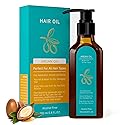 Outccogo Moroccan Argan Oil, Hair Oil for Frizzy Hair, Nourishing Smooths Moroccan Hair Oil for Frizz Control Curly Long Dry Damaged Curly Hair Beauty & Personal Care Outccogo