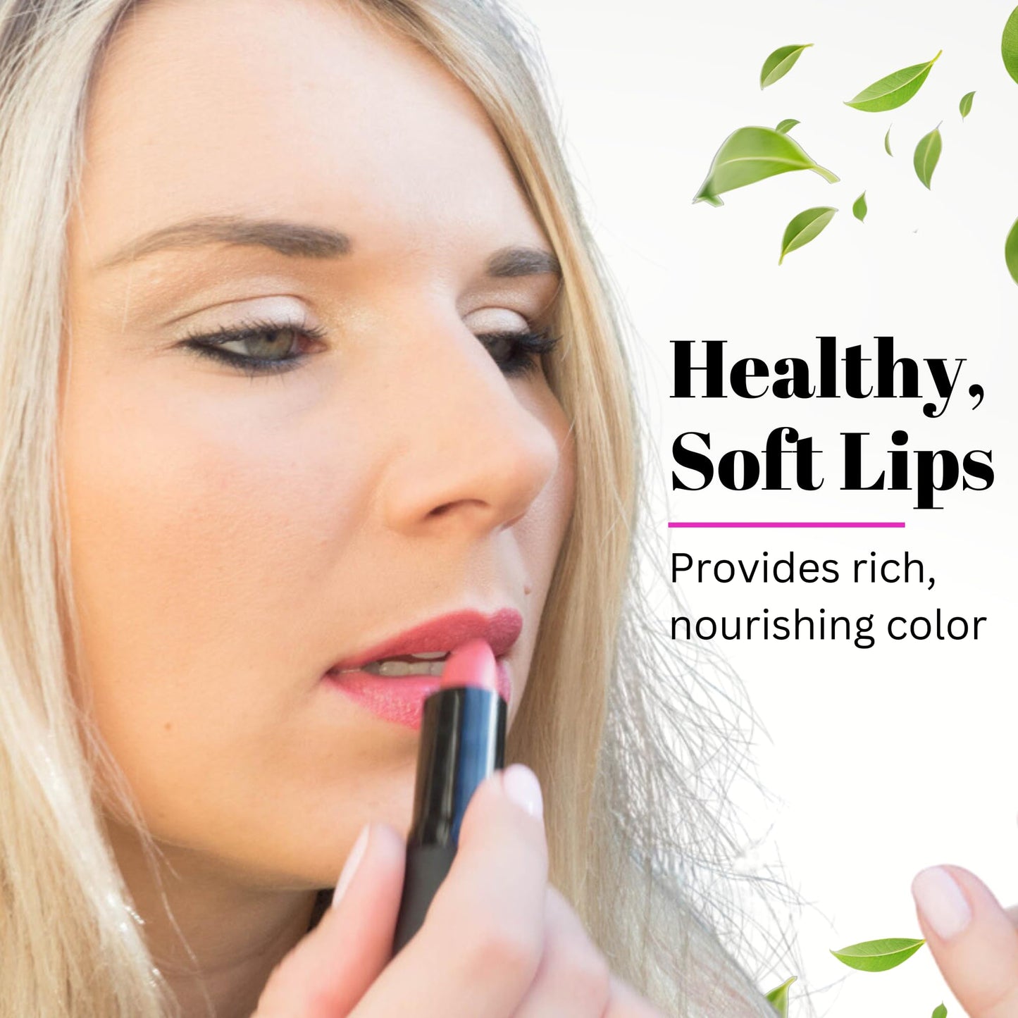 Fifth & Skin BOTANICAL Lipstick (POMEGRANATE) | Vegan | Natural | Organic | Certified Cruelty Free | Paraben Free | Petroleum Free | Healthy | Beauty & Personal Care Fifth & Skin