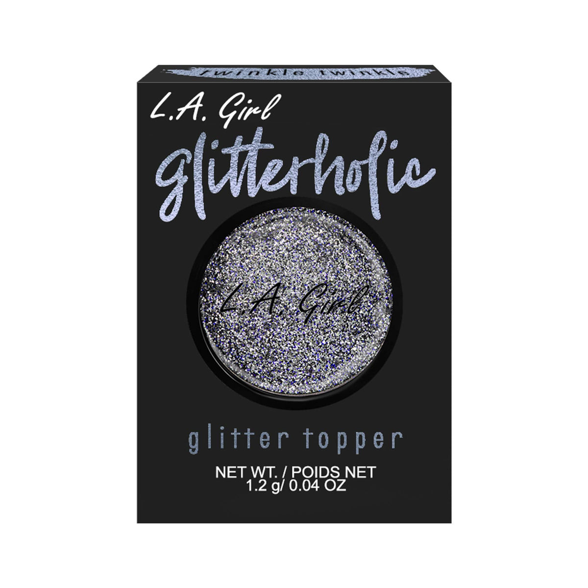 L.A. Girl Glitterholic Glitter Topper, Twinkle Twinkle GGP452 Beauty & Personal Care L.A. Girl
