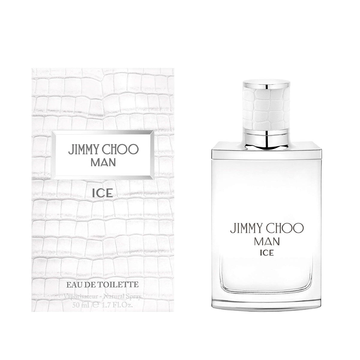 JIMMY CHOO - Man Ice Eau de Toilette - Men's Fragrance - Aromatic Woody - With notes of Mandarin, Vetiver & Musk - 1.7 Fl Oz Beauty & Personal Care JIMMY CHOO
