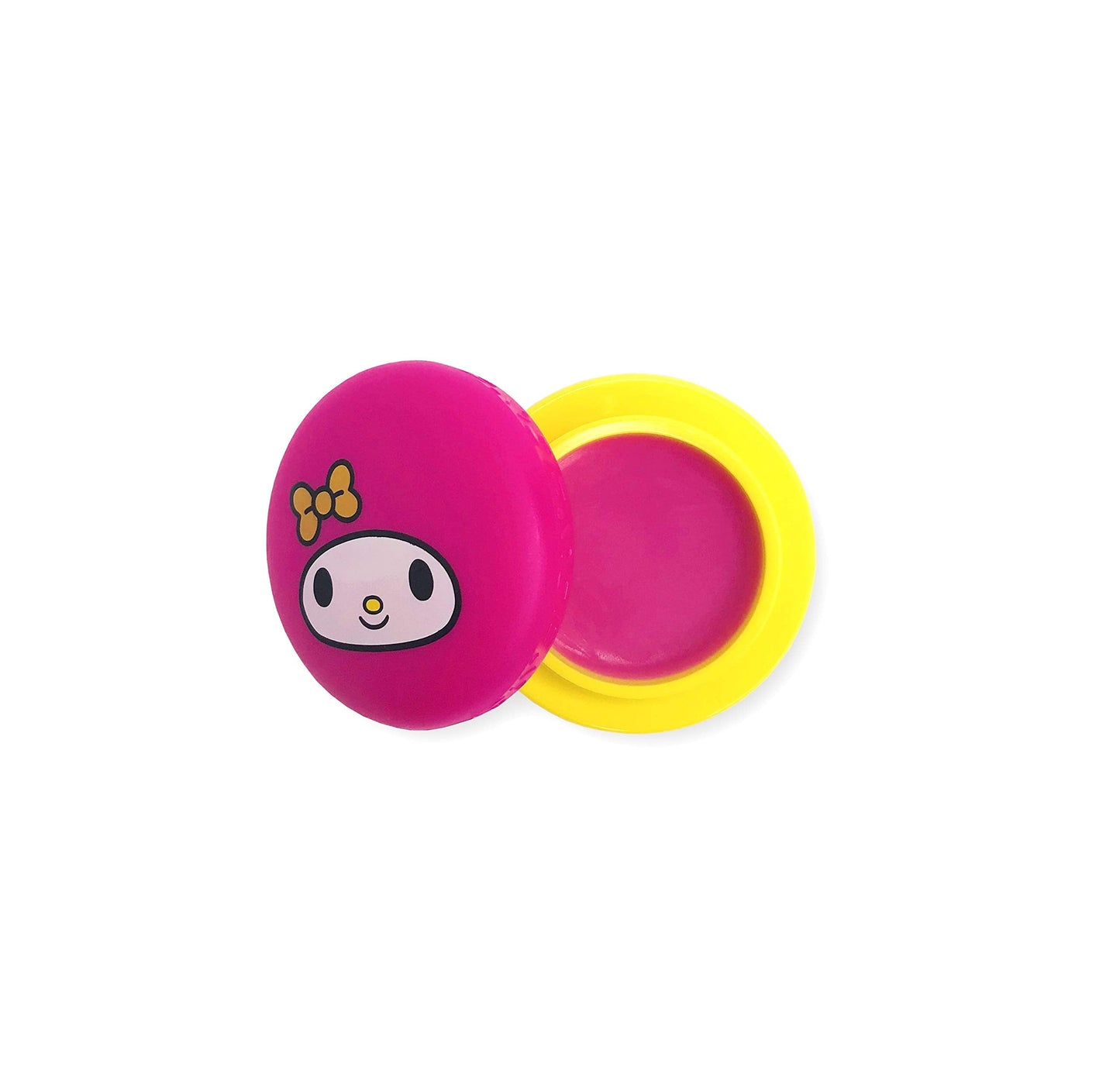 The Crème Shop x Sanrio Hello Kitty Macaron Lip Balm (My Melody Strawberry Ice Cream) Korean Cute Scented Pocket Portable Soothing Advanced Must-Have Beauty & Personal Care The Crème Shop