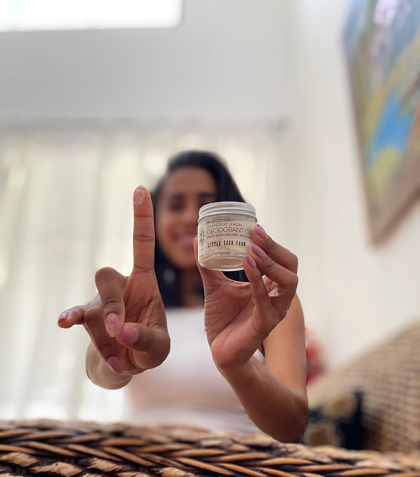 Little Seed Farm All Natural Deodorant Cream - Grapefruit Lemon - Aluminum Free Deodorant for Women or Men, Net Wt. 2.4oz | 68g Beauty & Personal Care Little Seed Farm
