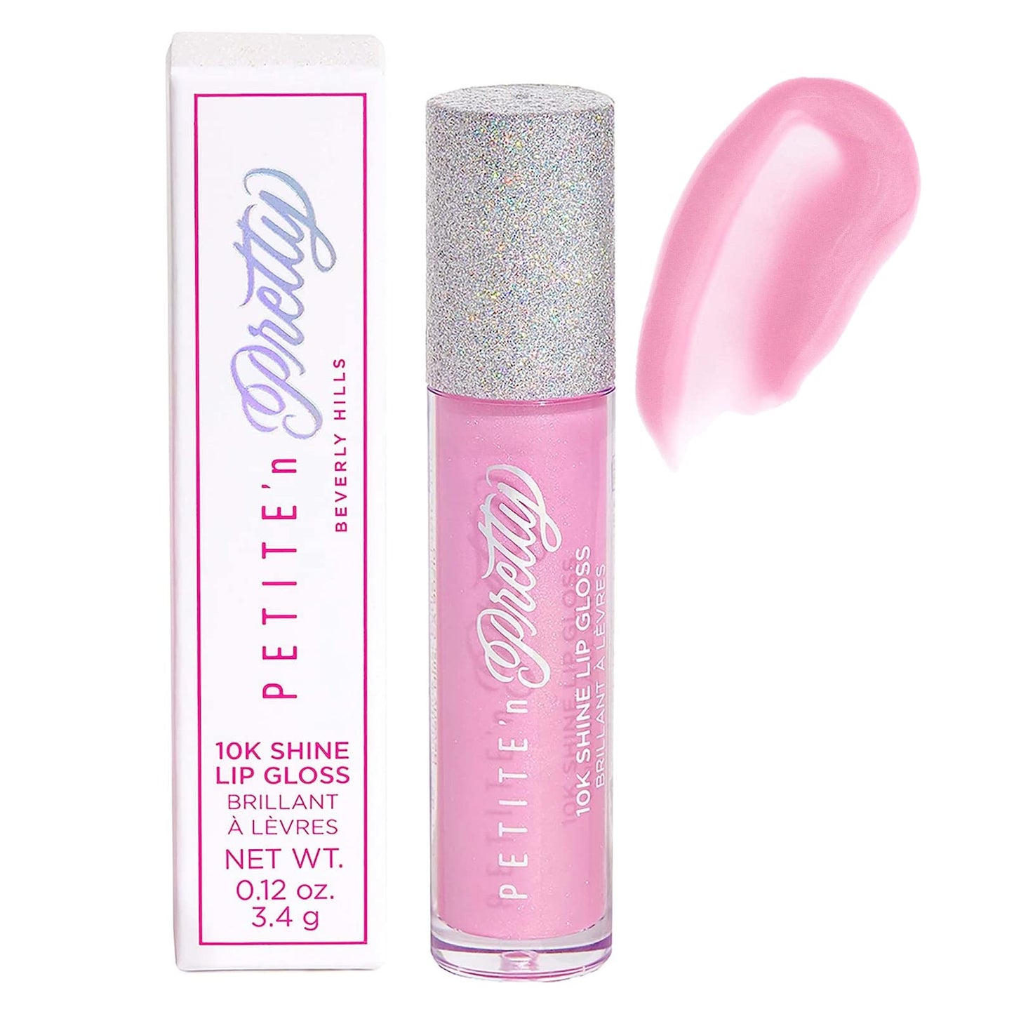 Petite 'N Pretty 10K Shine Lip Gloss for Girls (Gia Pink) - Makeup for Kids, Tweens, Teens - High Shine, Soft, Hydrating, Lightweight, Made in the USA Beauty & Personal Care Petite 'N Pretty