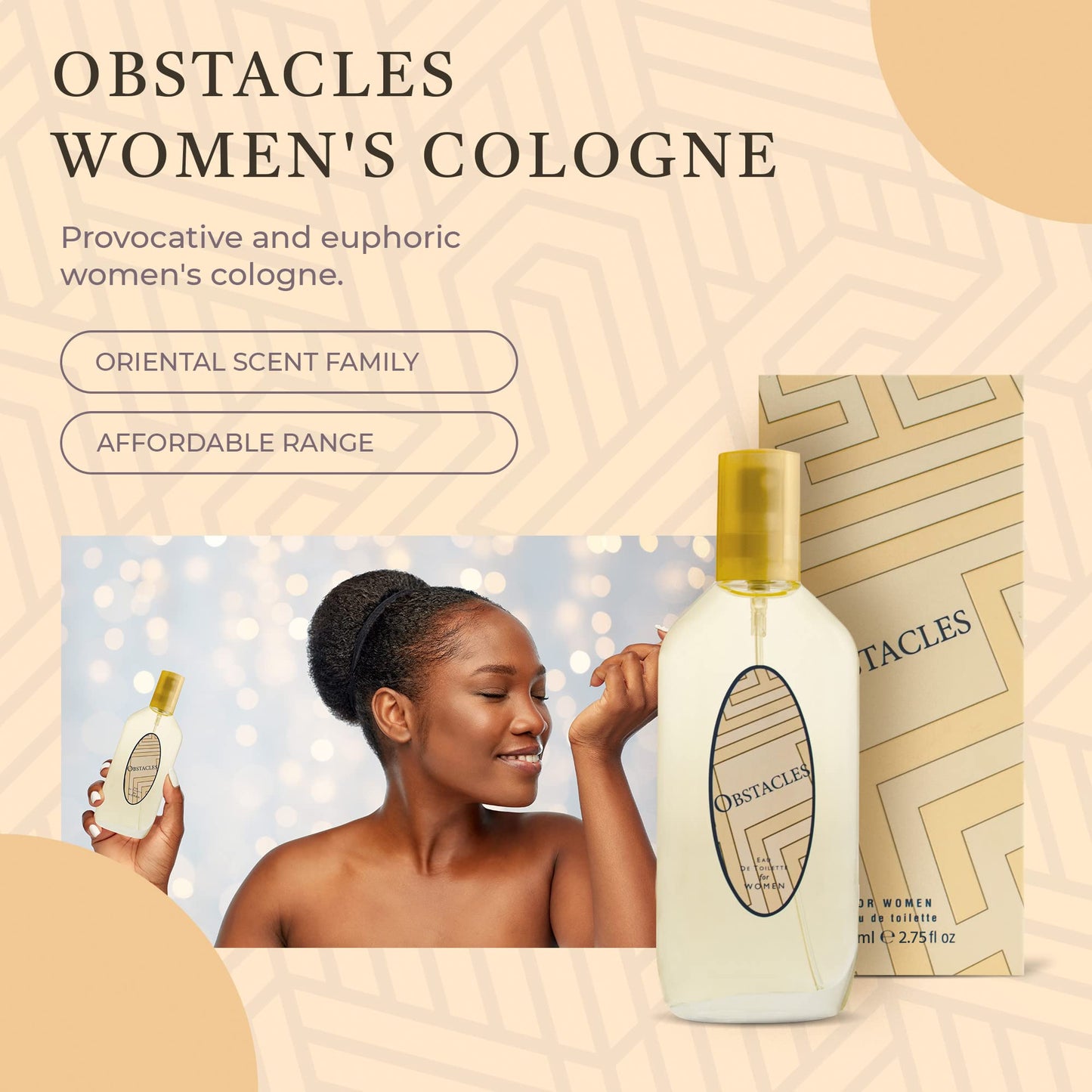 American Collection Perfume for Women - INSPIRED by A WORLD RENOWED WOMEN'S PERFUME - Freesia, Sage, Jasmine, Amber - Elegant, Fresh, Signature Scent Beauty & Personal Care American Collection